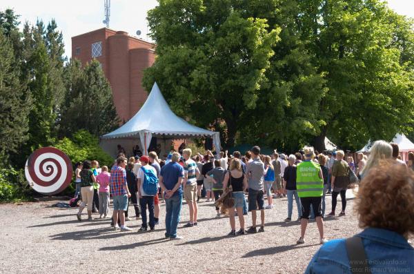 Festivalområdet - Peace and Love Onsdag 2012