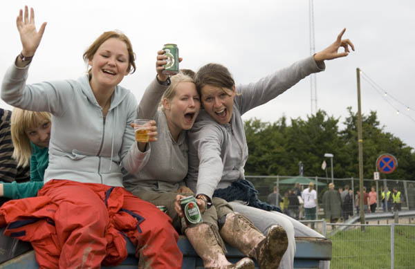 Roskilde Festival 2007 (besökarna och gyttjan) 14